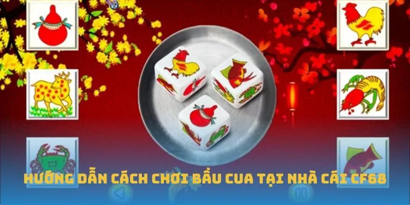 Hướng dẫn cách chơi Bầu Cua tại nhà cái CF68