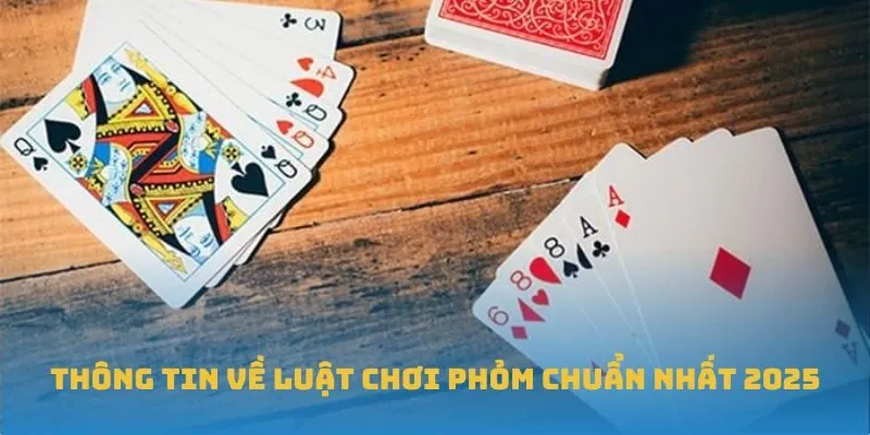 Thông tin về luật chơi Phỏm chuẩn nhất 2025